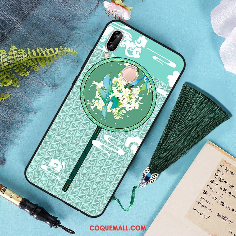 Étui Huawei Nova 3e À Franges Incassable Art, Coque Huawei Nova 3e Protection Jeunesse