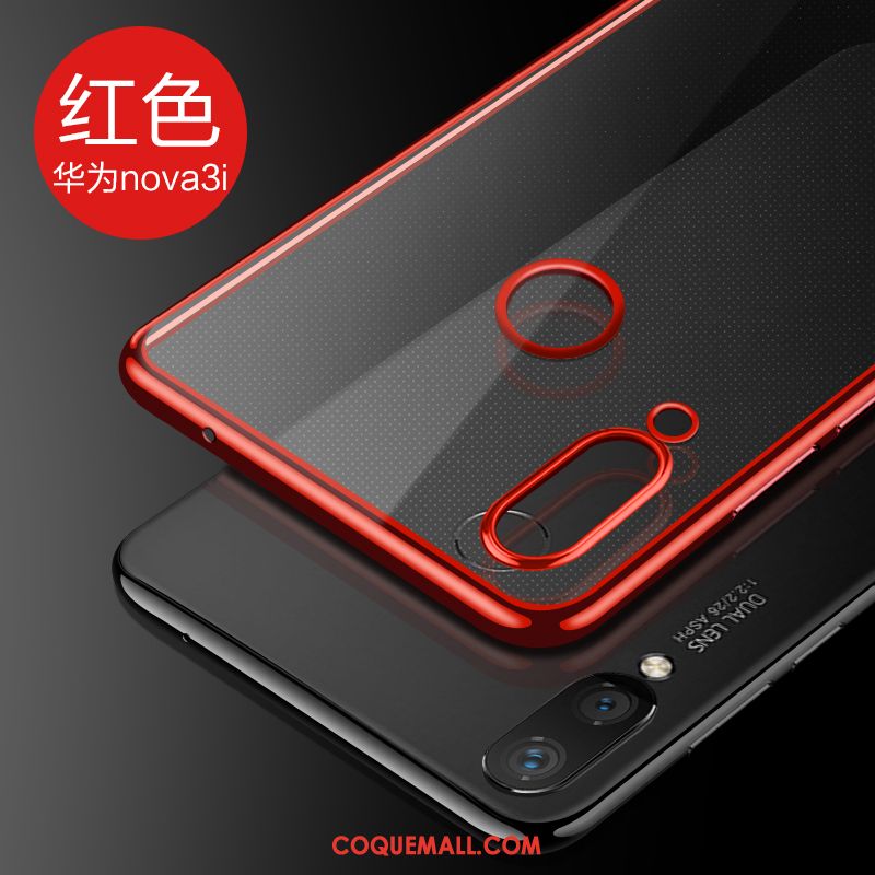 Étui Huawei Nova 3i Amoureux Personnalité Silicone, Coque Huawei Nova 3i Créatif Protection