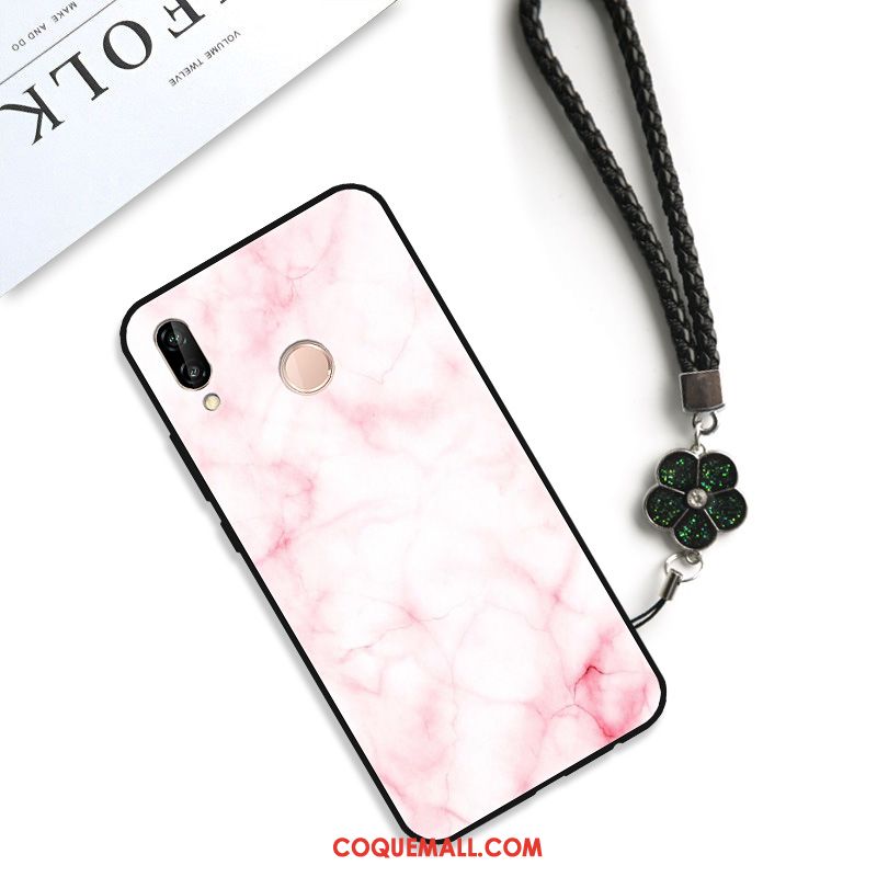 Étui Huawei Nova 3i Art Fluide Doux Grand, Coque Huawei Nova 3i Frais Silicone