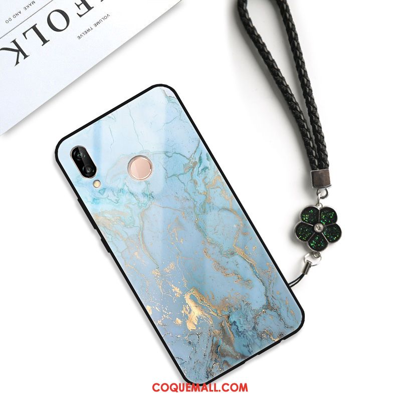 Étui Huawei Nova 3i Art Fluide Doux Grand, Coque Huawei Nova 3i Frais Silicone