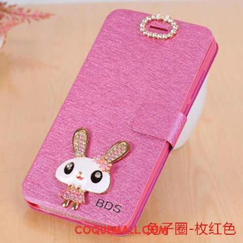 Étui Huawei Nova 3i Blanc Téléphone Portable Étui En Cuir, Coque Huawei Nova 3i Strass Clamshell