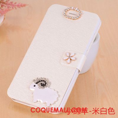 Étui Huawei Nova 3i Blanc Téléphone Portable Étui En Cuir, Coque Huawei Nova 3i Strass Clamshell