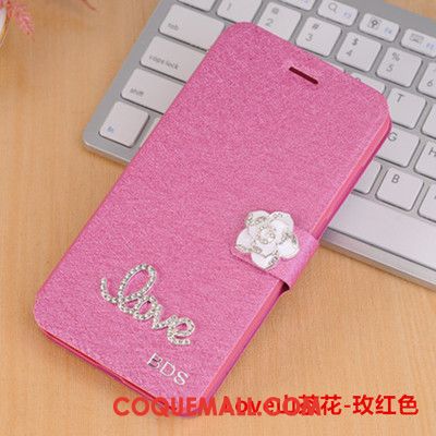 Étui Huawei Nova 3i Blanc Téléphone Portable Étui En Cuir, Coque Huawei Nova 3i Strass Clamshell