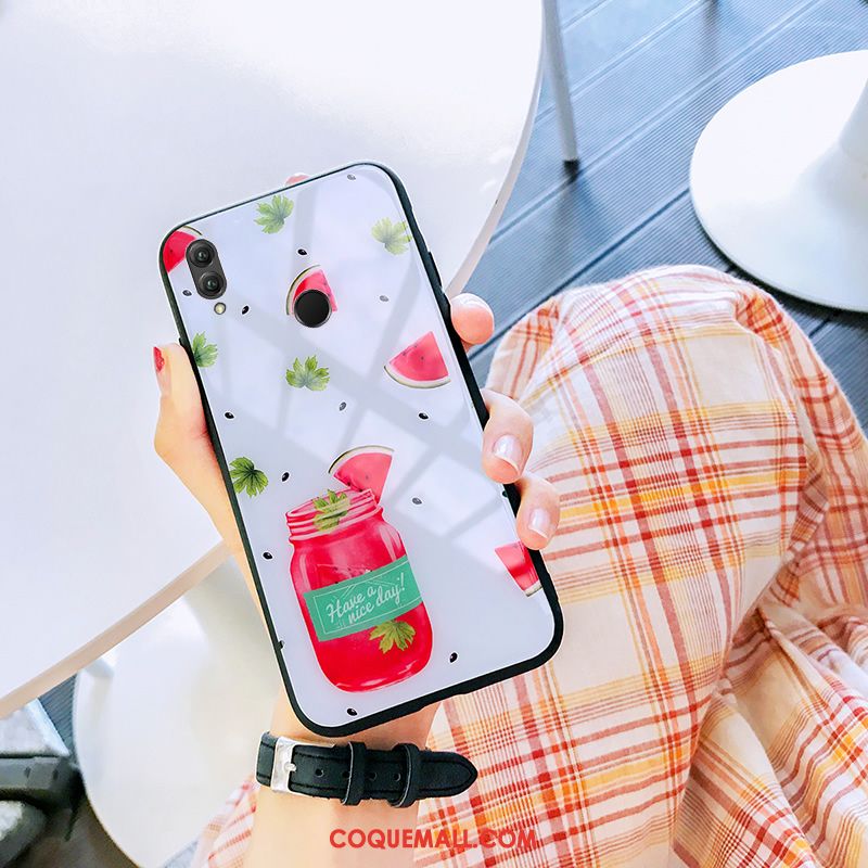 Étui Huawei Nova 3i Frais Élégant Téléphone Portable, Coque Huawei Nova 3i Verre Silicone