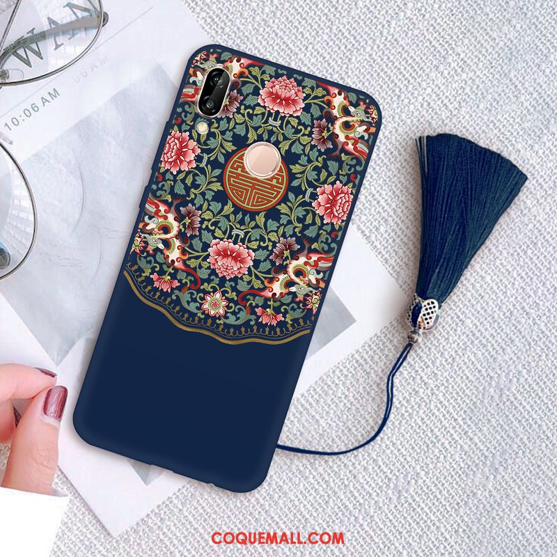 Étui Huawei Nova 3i Incassable À Franges Protection, Coque Huawei Nova 3i Vintage Vent