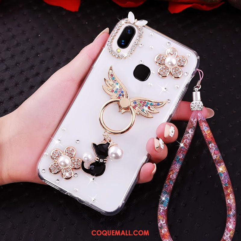 Étui Huawei Nova 3i Protection Transparent Anneau, Coque Huawei Nova 3i Support Créatif