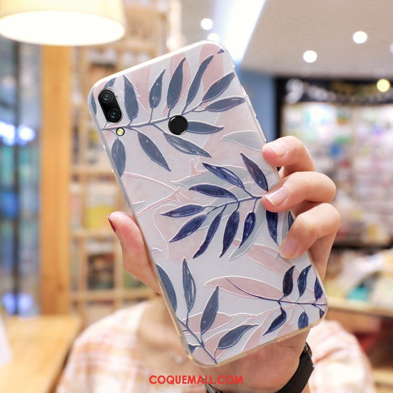 Étui Huawei Nova 3i Silicone Amoureux Fluide Doux, Coque Huawei Nova 3i Créatif Téléphone Portable