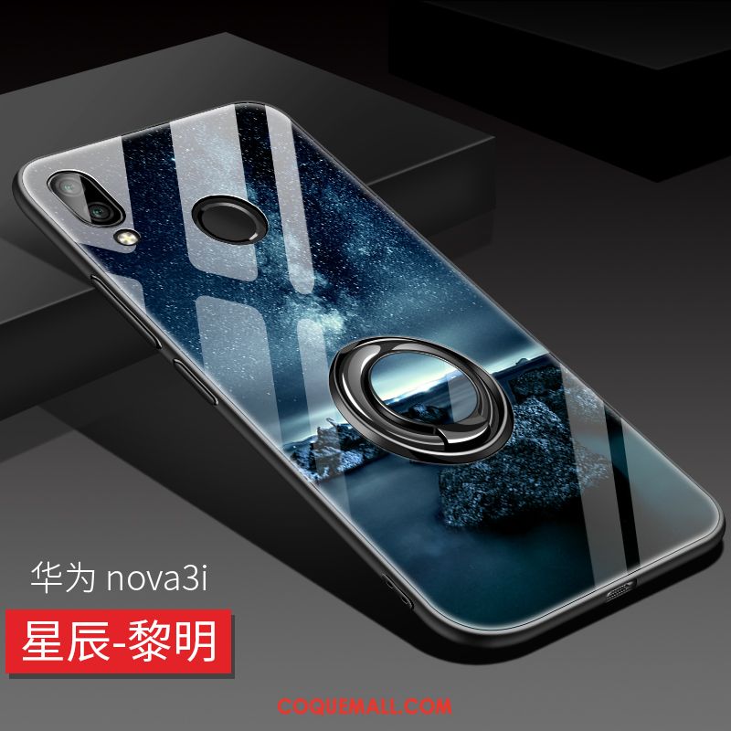 Étui Huawei Nova 3i Silicone Verre Tout Compris, Coque Huawei Nova 3i Incassable Marque De Tendance