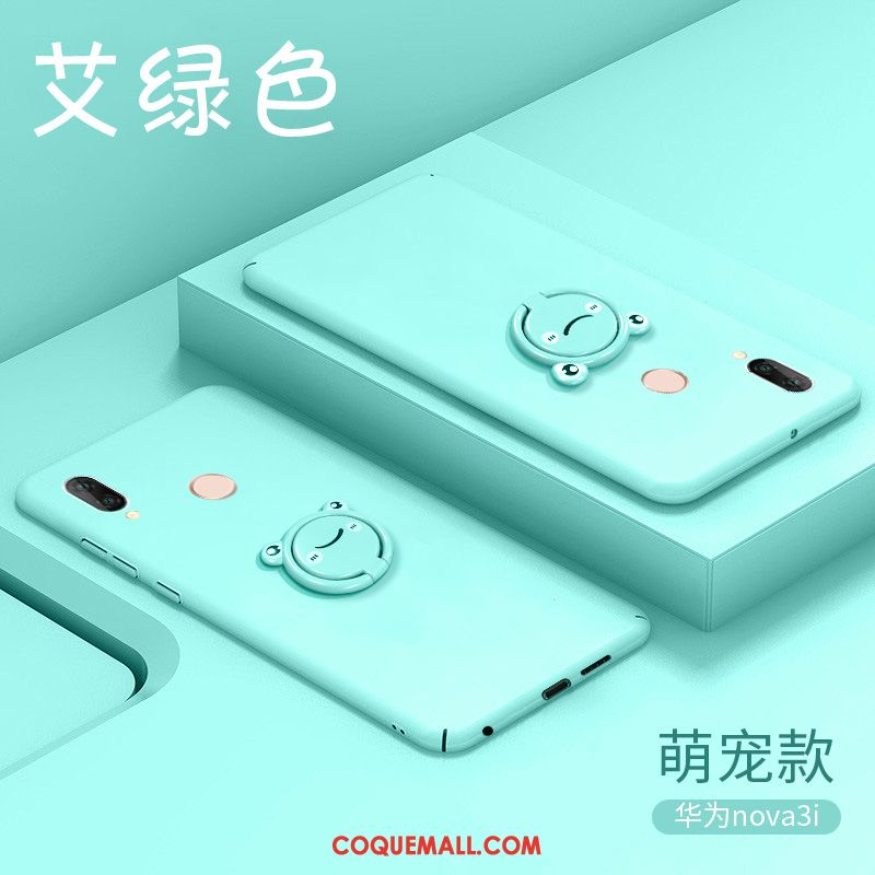 Étui Huawei Nova 3i Simple Charmant Mode, Coque Huawei Nova 3i Anneau Nouveau