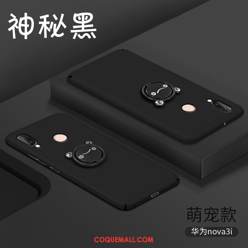 Étui Huawei Nova 3i Simple Charmant Mode, Coque Huawei Nova 3i Anneau Nouveau