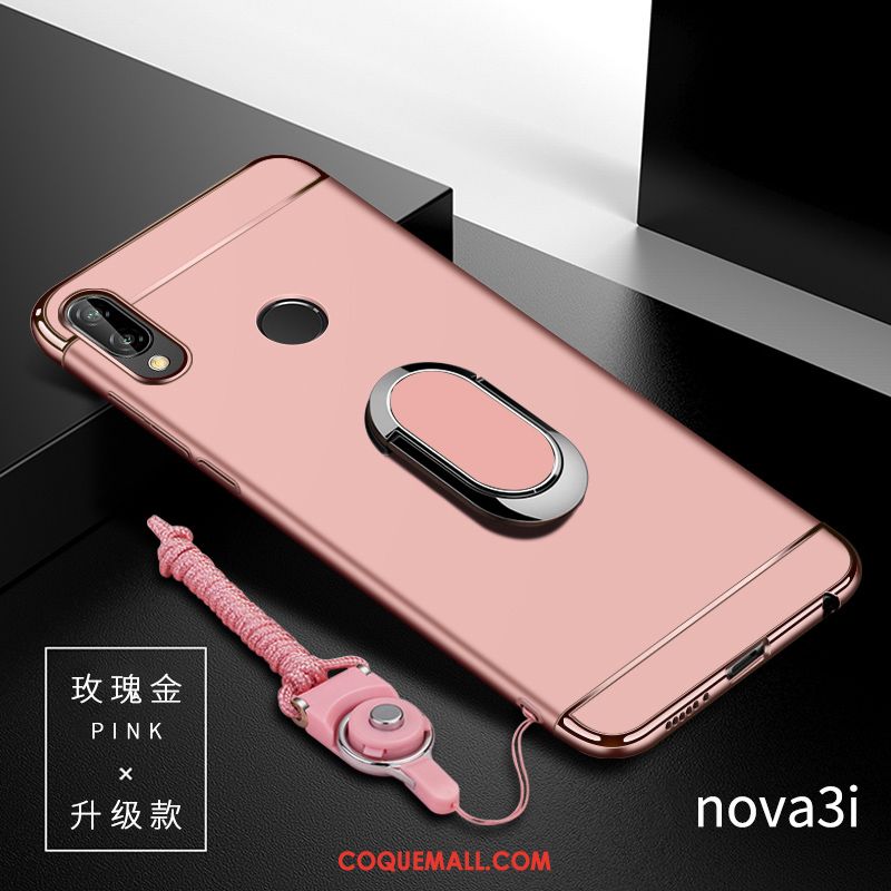 Étui Huawei Nova 3i Tendance Net Rouge Incassable, Coque Huawei Nova 3i Bleu Téléphone Portable