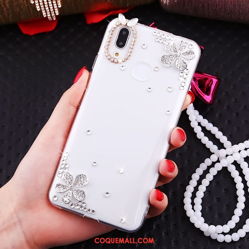 Étui Huawei Nova 3i Tendance Ornements Suspendus Blanc, Coque Huawei Nova 3i Incassable Silicone