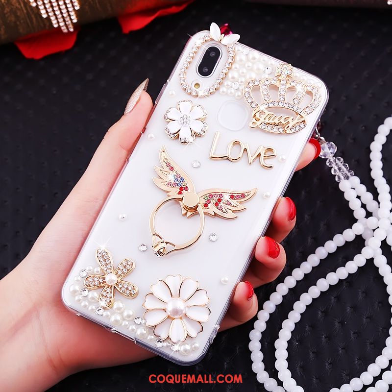 Étui Huawei Nova 3i Tendance Ornements Suspendus Blanc, Coque Huawei Nova 3i Incassable Silicone