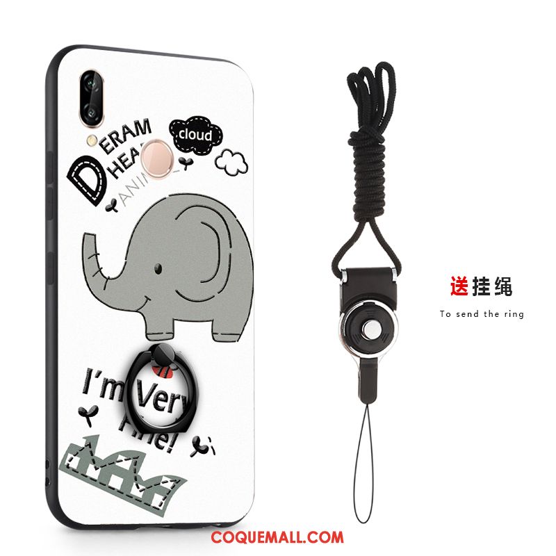 Étui Huawei Nova 3i Tendance Téléphone Portable Gaufrage, Coque Huawei Nova 3i Jeunesse Tendance