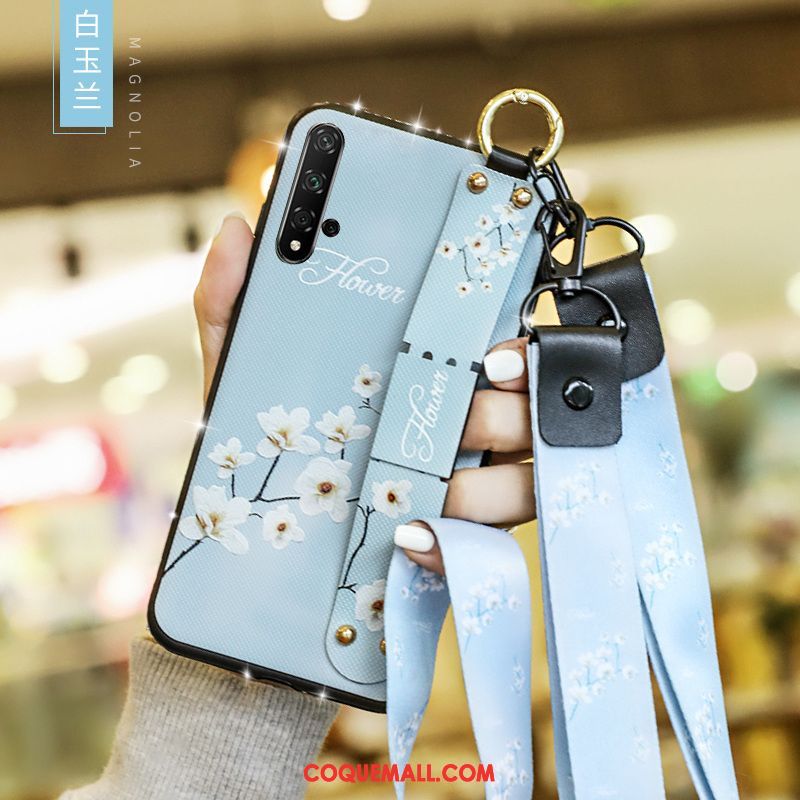 Étui Huawei Nova 5t Bleu Tout Compris Tendance, Coque Huawei Nova 5t Incassable Créatif