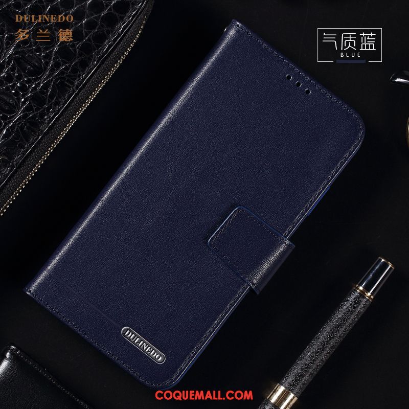 Étui Huawei Nova 5t Carte Support Cuir Véritable, Coque Huawei Nova 5t Protection Incassable Braun