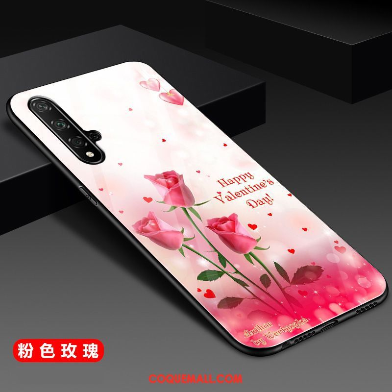 Étui Huawei Nova 5t Délavé En Daim Créatif Mode, Coque Huawei Nova 5t Bleu Silicone