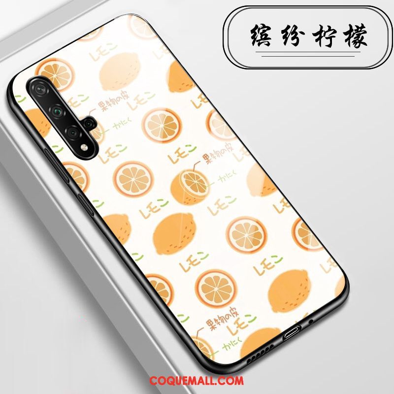 Étui Huawei Nova 5t Incassable Rose Fleurs, Coque Huawei Nova 5t Téléphone Portable Verre