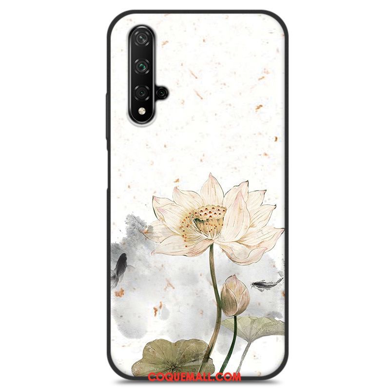 Étui Huawei Nova 5t Incassable Silicone Bleu, Coque Huawei Nova 5t Frais Téléphone Portable