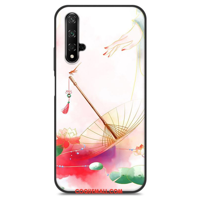 Étui Huawei Nova 5t Incassable Silicone Bleu, Coque Huawei Nova 5t Frais Téléphone Portable