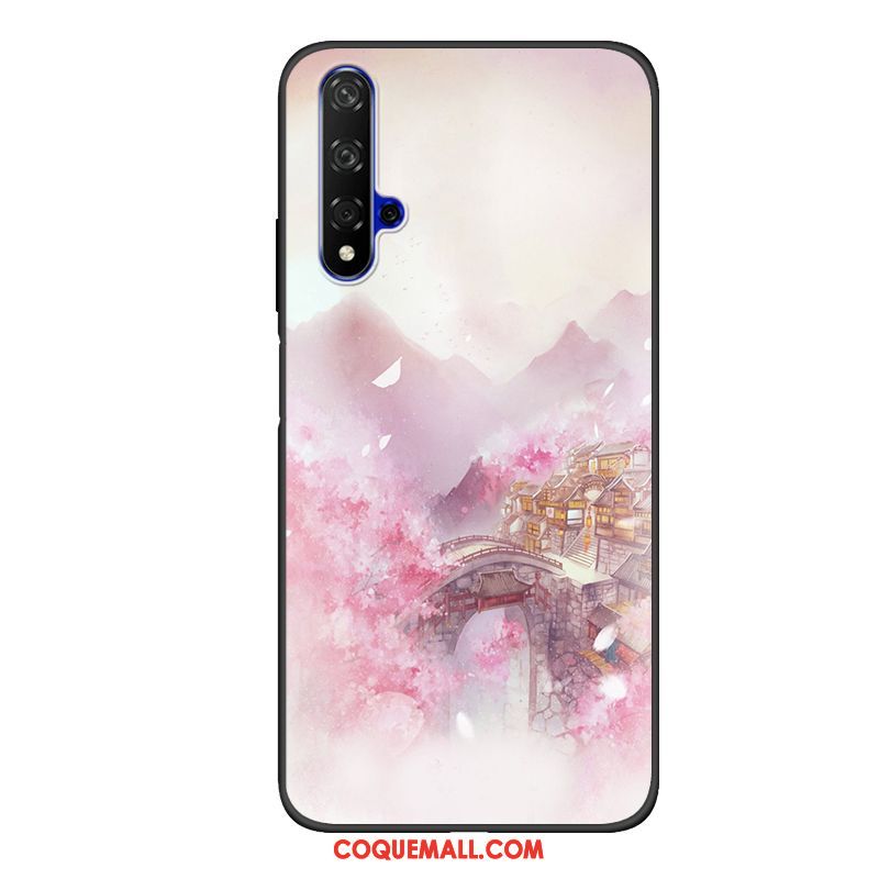 Étui Huawei Nova 5t Petit Protection Frais, Coque Huawei Nova 5t Téléphone Portable Charmant