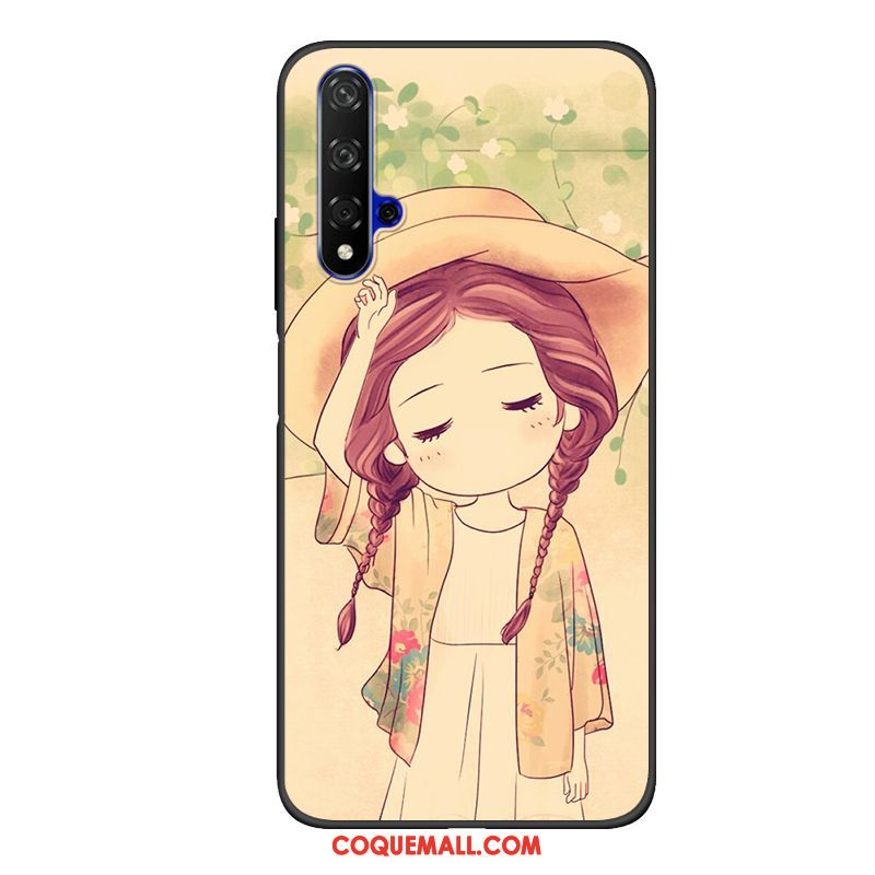 Étui Huawei Nova 5t Petit Protection Frais, Coque Huawei Nova 5t Téléphone Portable Charmant