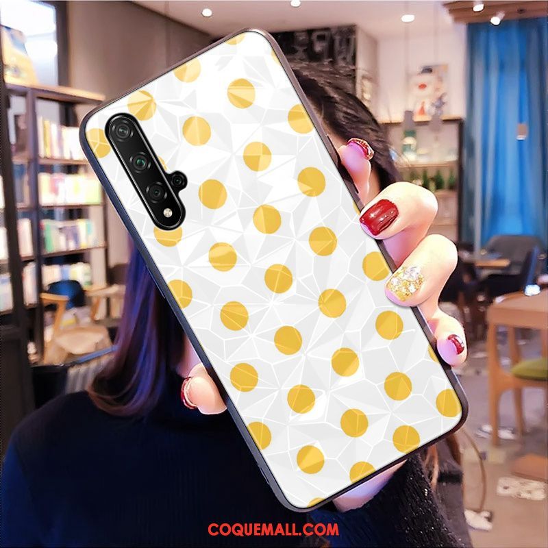 Étui Huawei Nova 5t Téléphone Portable Vert Modèle Fleurie, Coque Huawei Nova 5t Frais Dimensionnel