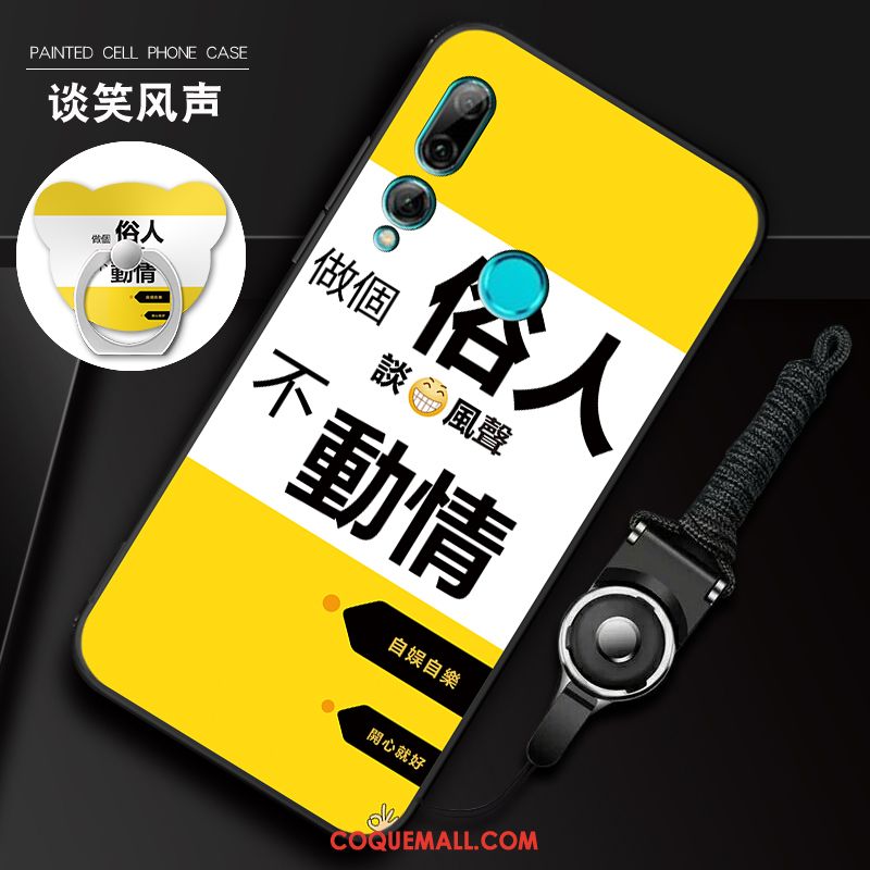 Étui Huawei P Smart+ 2019 Blanc Incassable Mode, Coque Huawei P Smart+ 2019 Dessin Animé Téléphone Portable