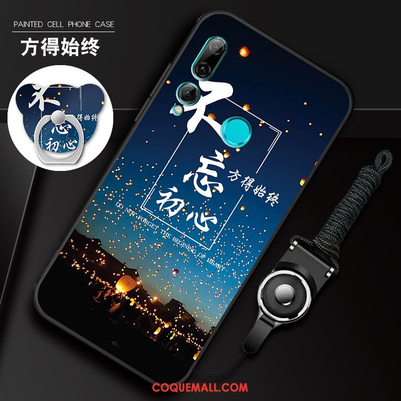 Étui Huawei P Smart+ 2019 Blanc Incassable Mode, Coque Huawei P Smart+ 2019 Dessin Animé Téléphone Portable