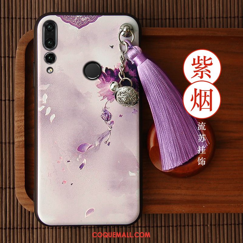 Étui Huawei P Smart+ 2019 Créatif Silicone Tout Compris, Coque Huawei P Smart+ 2019 Personnalité Fluide Doux