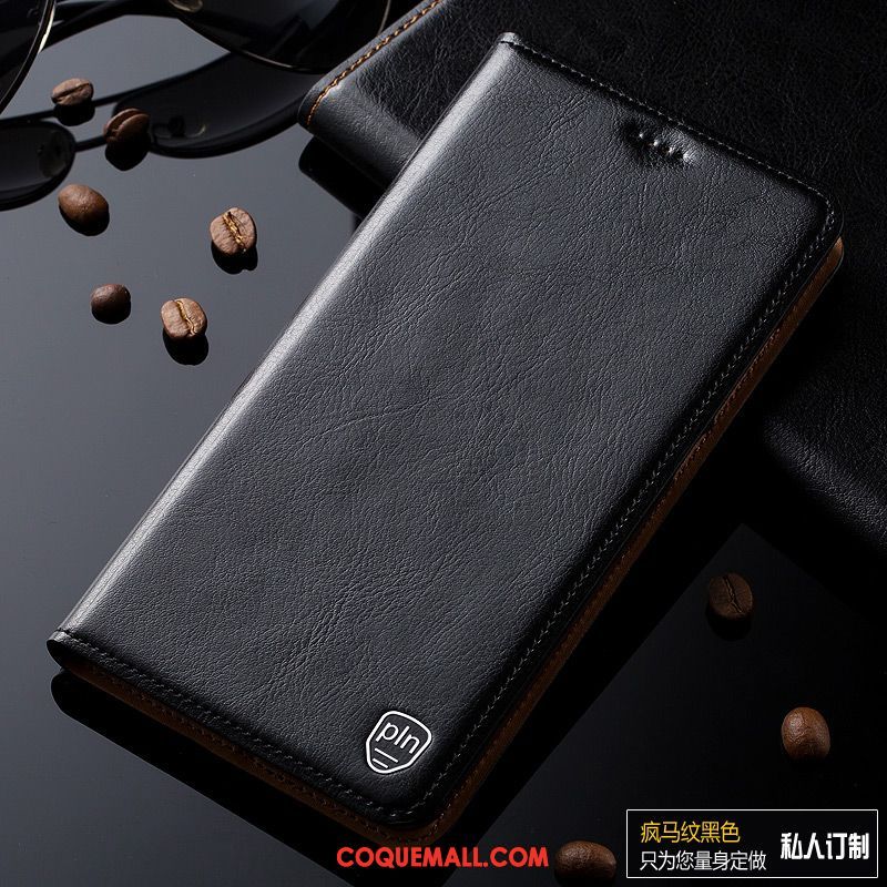 Étui Huawei P Smart 2019 Cuir Véritable Modèle Fleurie Téléphone Portable, Coque Huawei P Smart 2019 Tout Compris En Cuir