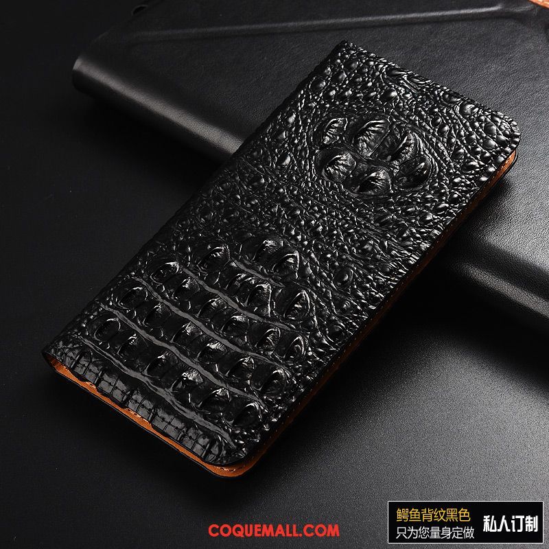 Étui Huawei P Smart 2019 Cuir Véritable Protection Modèle Fleurie, Coque Huawei P Smart 2019 Téléphone Portable En Cuir