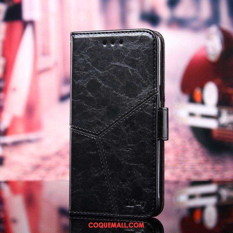 Étui Huawei P Smart 2019 En Cuir Une Agrafe Téléphone Portable, Coque Huawei P Smart 2019 Support Mode