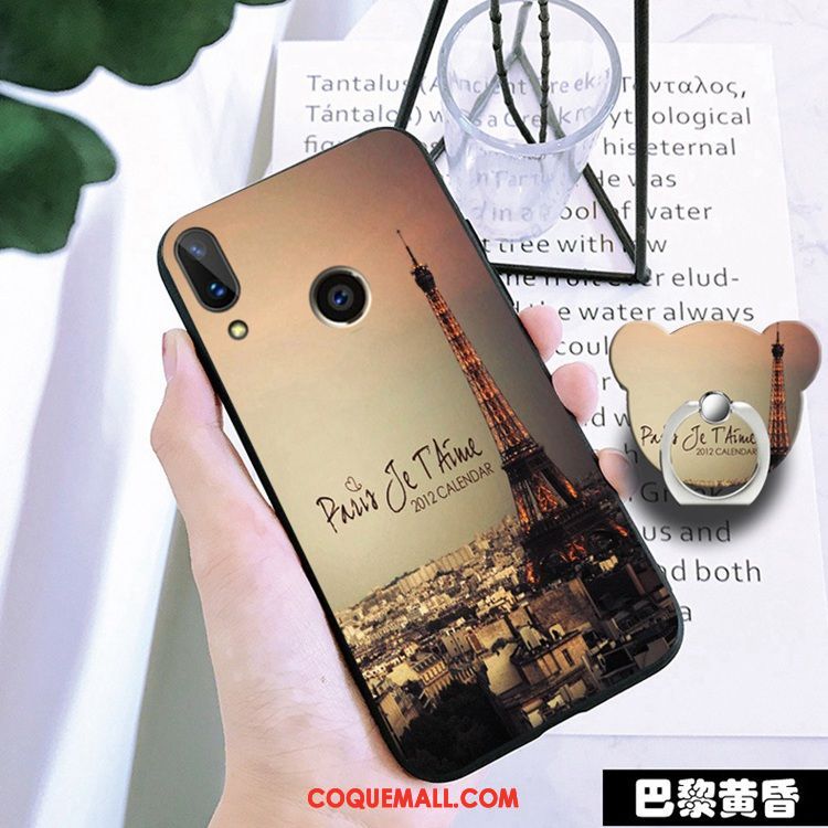 Étui Huawei P Smart 2019 Fluide Doux Protection Jeunesse, Coque Huawei P Smart 2019 Créatif Téléphone Portable