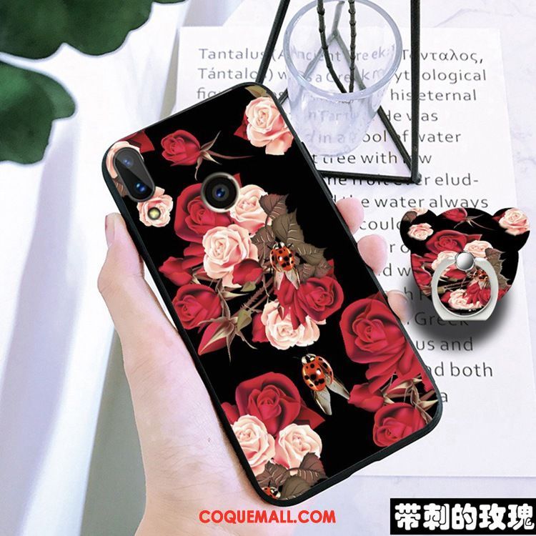 Étui Huawei P Smart 2019 Fluide Doux Protection Jeunesse, Coque Huawei P Smart 2019 Créatif Téléphone Portable