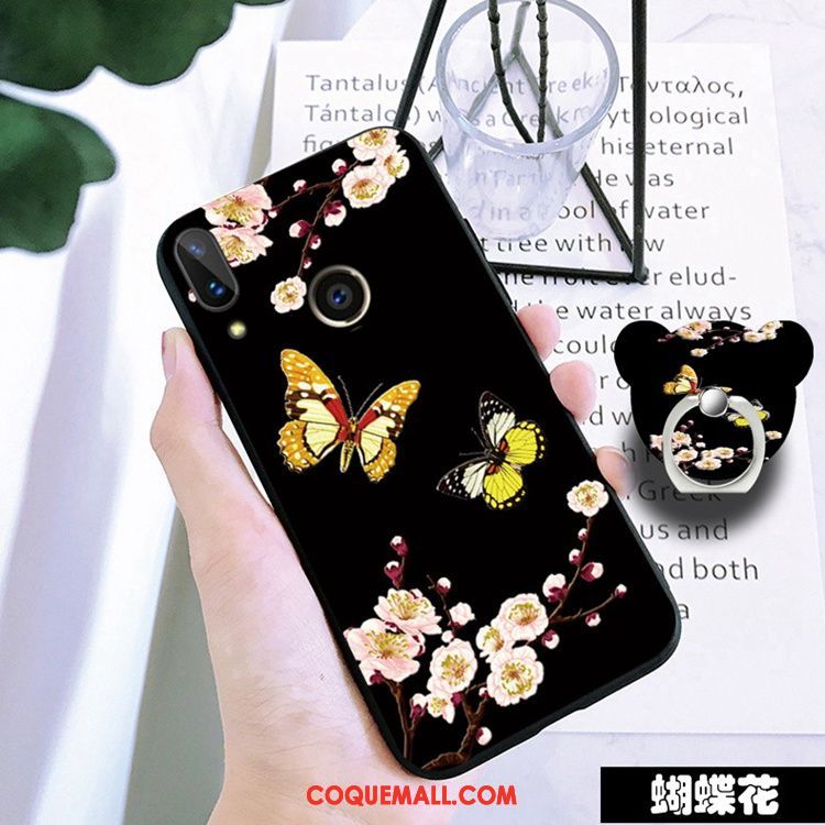 Étui Huawei P Smart 2019 Fluide Doux Protection Jeunesse, Coque Huawei P Smart 2019 Créatif Téléphone Portable