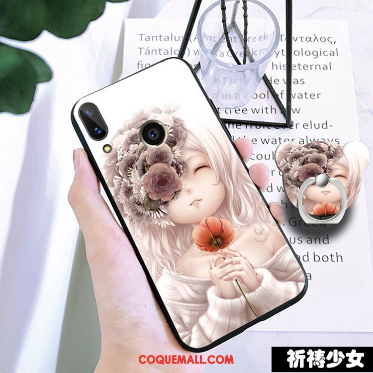 Étui Huawei P Smart 2019 Fluide Doux Protection Jeunesse, Coque Huawei P Smart 2019 Créatif Téléphone Portable