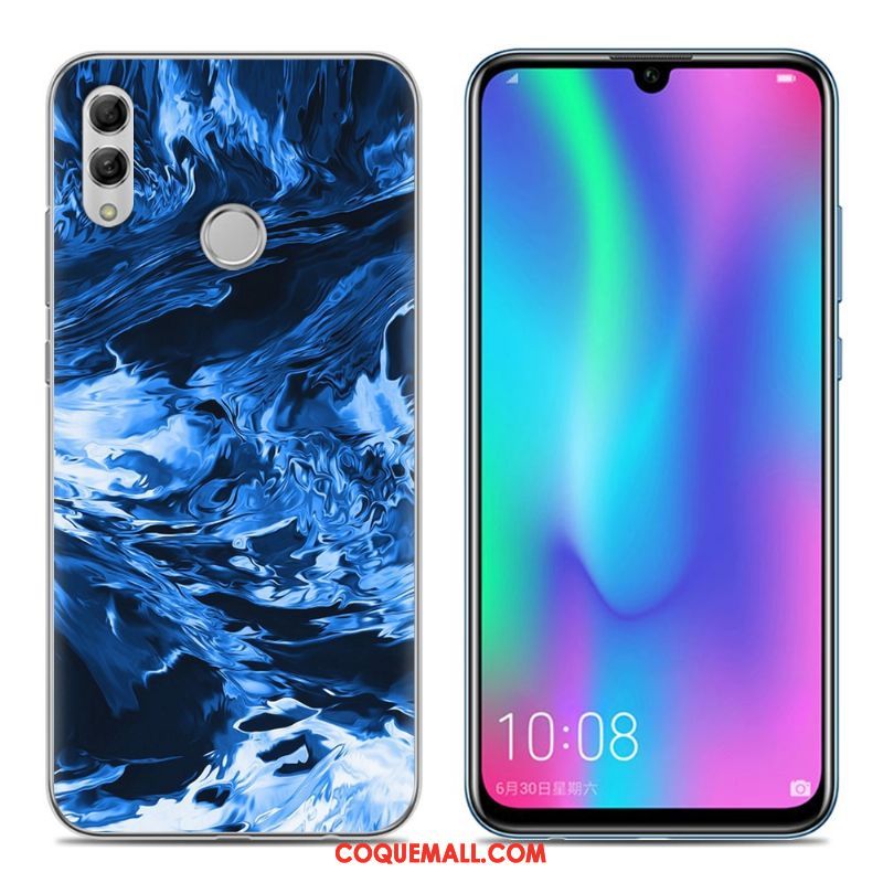 Étui Huawei P Smart 2019 Fluide Doux Rose Jeunesse, Coque Huawei P Smart 2019 Téléphone Portable