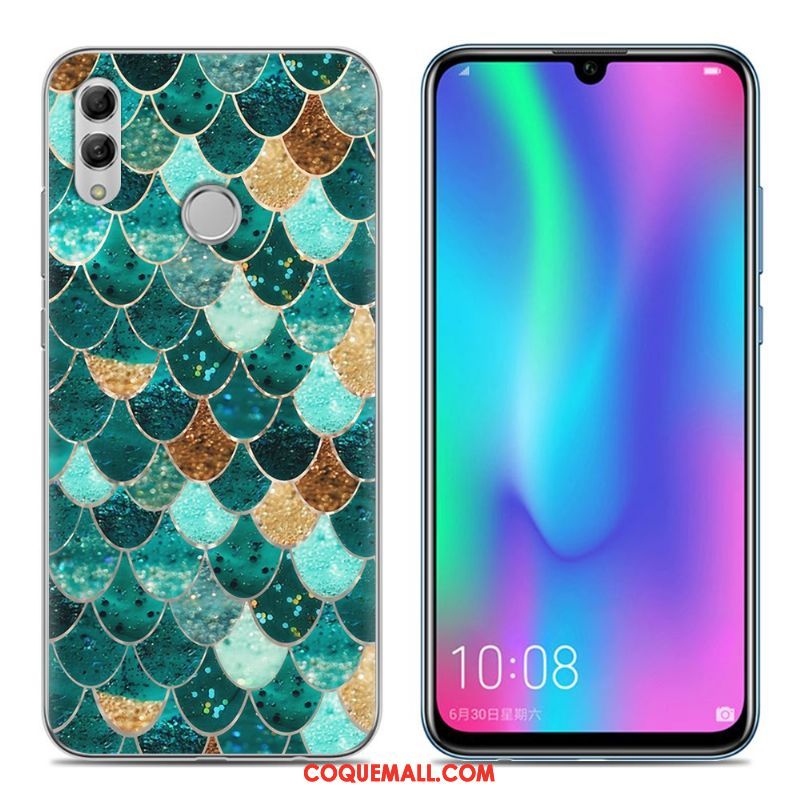 Étui Huawei P Smart 2019 Fluide Doux Rose Jeunesse, Coque Huawei P Smart 2019 Téléphone Portable