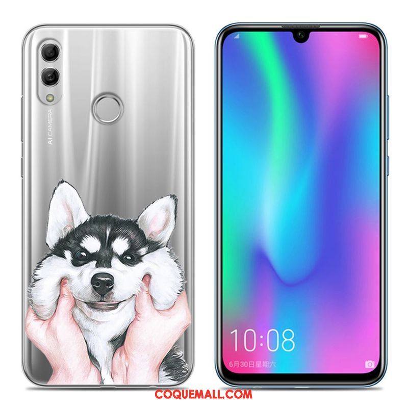 Étui Huawei P Smart 2019 Fluide Doux Rose Jeunesse, Coque Huawei P Smart 2019 Téléphone Portable