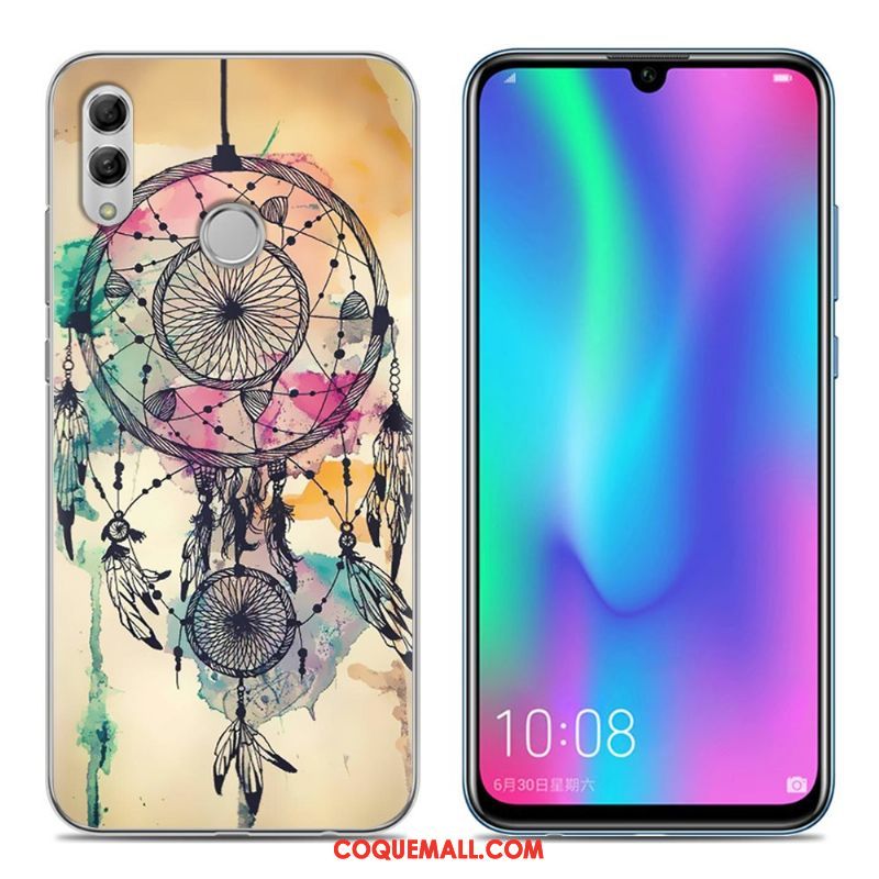 Étui Huawei P Smart 2019 Fluide Doux Rose Jeunesse, Coque Huawei P Smart 2019 Téléphone Portable