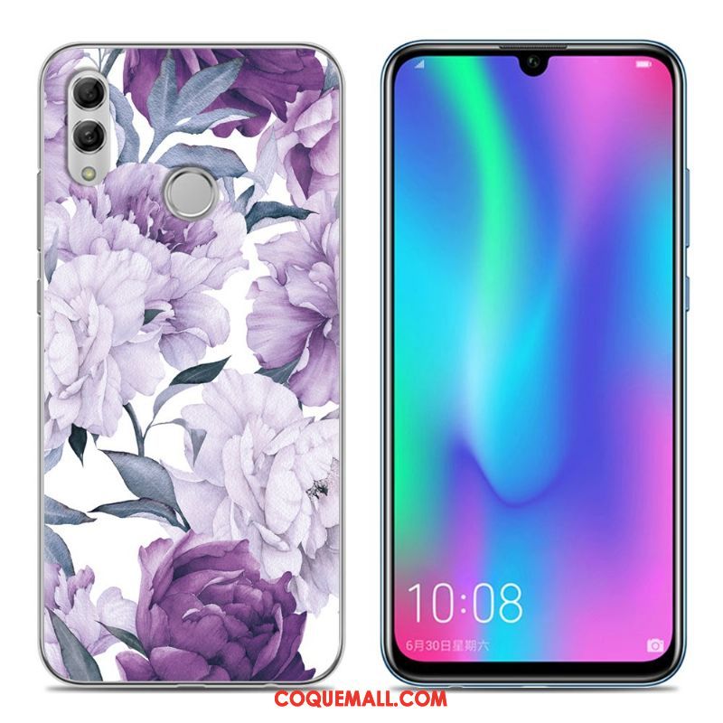 Étui Huawei P Smart 2019 Fluide Doux Rose Jeunesse, Coque Huawei P Smart 2019 Téléphone Portable