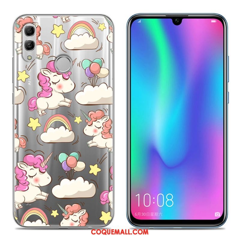 Étui Huawei P Smart 2019 Fluide Doux Rose Jeunesse, Coque Huawei P Smart 2019 Téléphone Portable