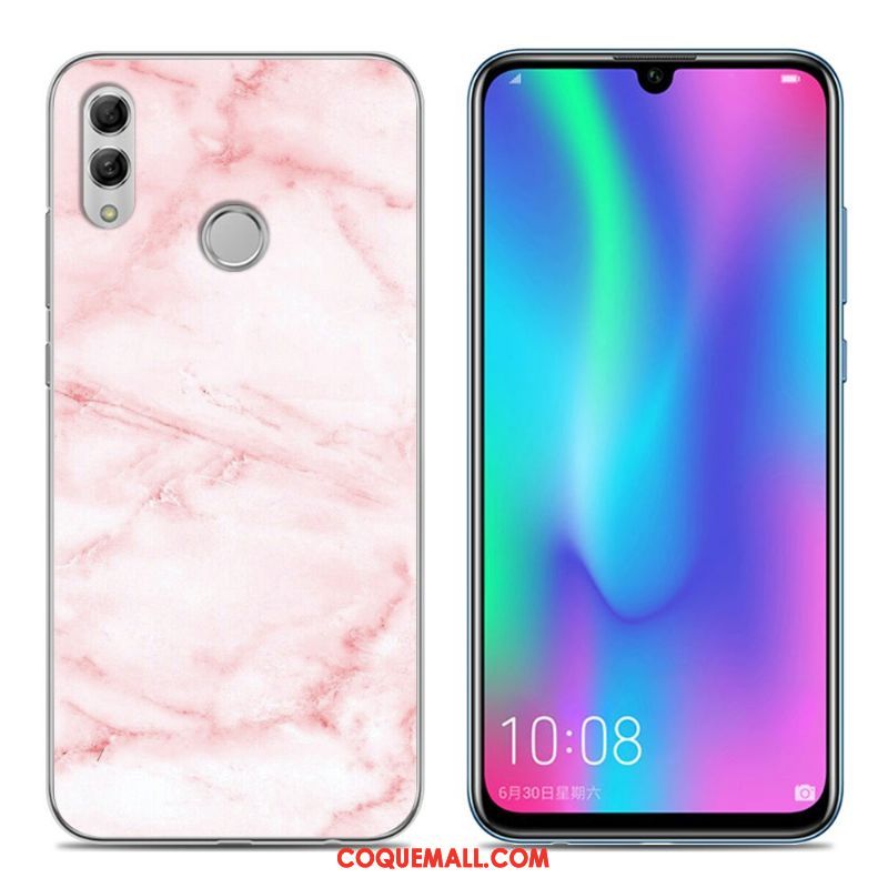 Étui Huawei P Smart 2019 Fluide Doux Rose Jeunesse, Coque Huawei P Smart 2019 Téléphone Portable