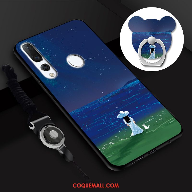 Étui Huawei P Smart+ 2019 Incassable Fluide Doux Téléphone Portable, Coque Huawei P Smart+ 2019 Vert