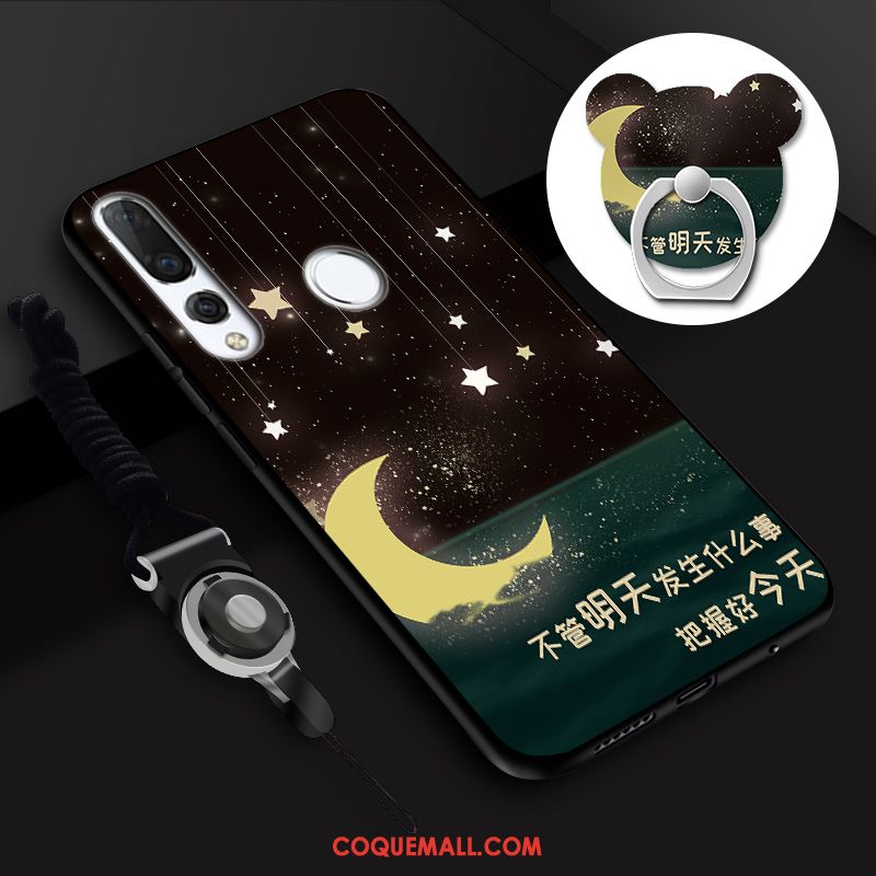 Étui Huawei P Smart+ 2019 Incassable Fluide Doux Téléphone Portable, Coque Huawei P Smart+ 2019 Vert