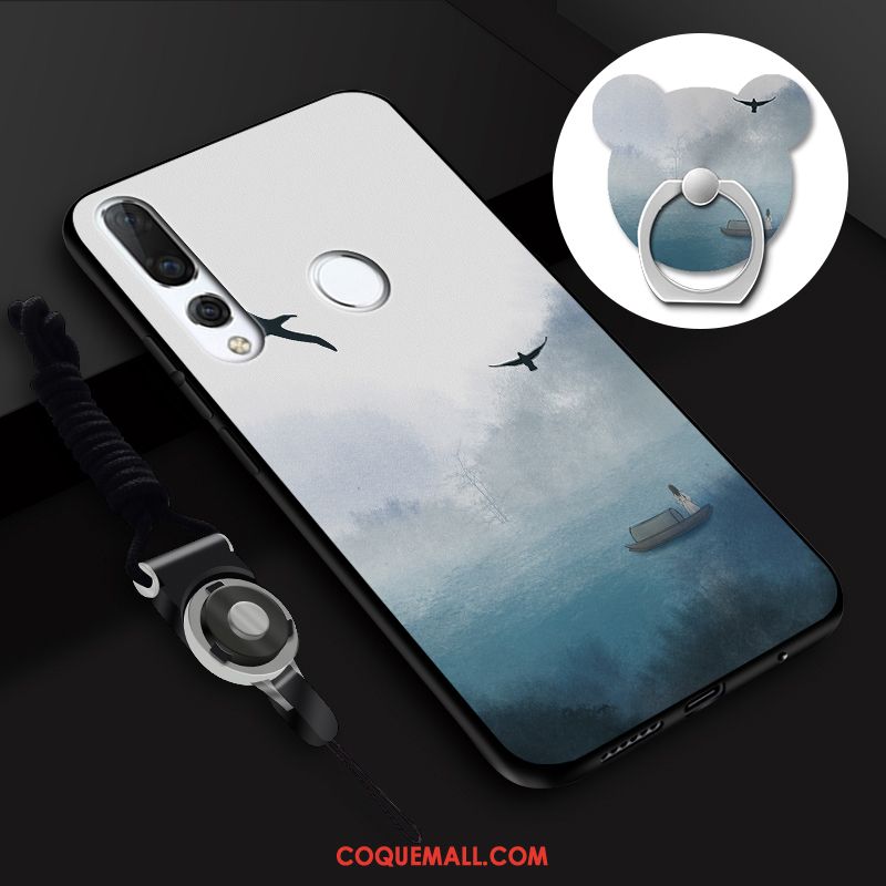 Étui Huawei P Smart+ 2019 Incassable Fluide Doux Téléphone Portable, Coque Huawei P Smart+ 2019 Vert