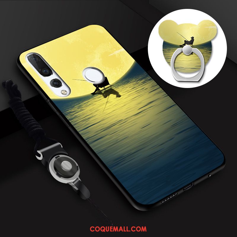 Étui Huawei P Smart+ 2019 Incassable Fluide Doux Téléphone Portable, Coque Huawei P Smart+ 2019 Vert