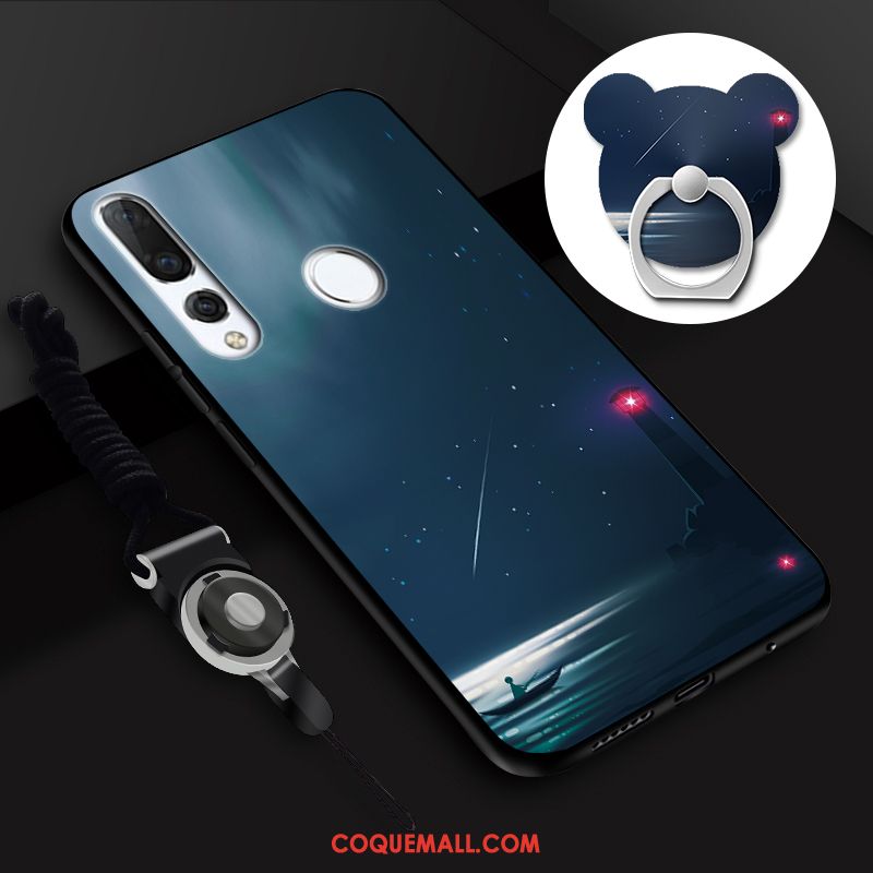 Étui Huawei P Smart+ 2019 Incassable Fluide Doux Téléphone Portable, Coque Huawei P Smart+ 2019 Vert