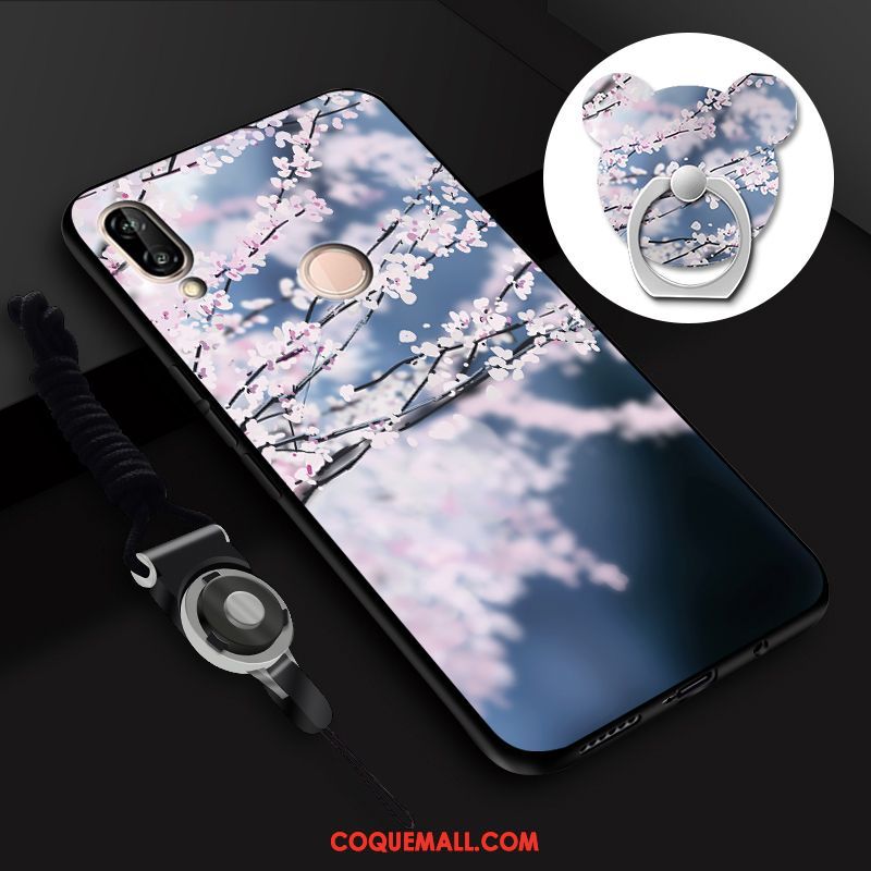 Étui Huawei P Smart 2019 Jeunesse Rose Nouveau, Coque Huawei P Smart 2019 Téléphone Portable Fluide Doux